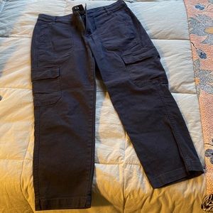 J. Crew cargo cropped pants